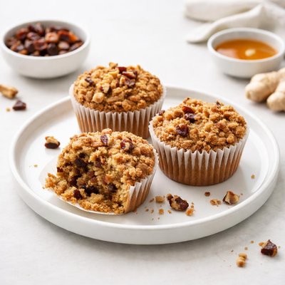 Image of Ginger Date Muffins