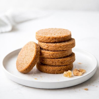 Image of Ginger Icebox Cookies Vegan