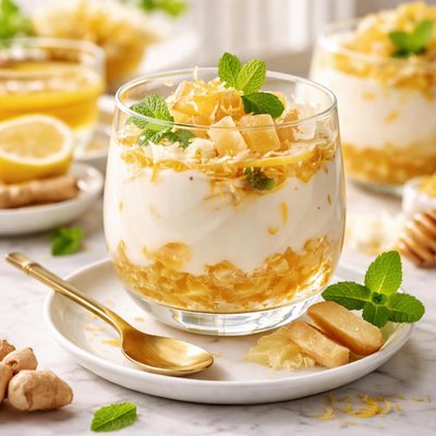 Image of Ginger Jelly Yogurt