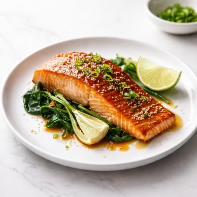 Image of Ginger Lime Glazed Salmon