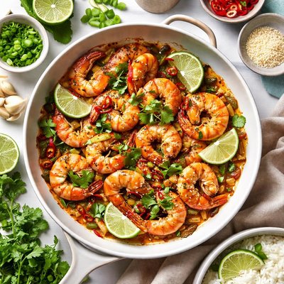 Image of Ginger Lime Prawns
