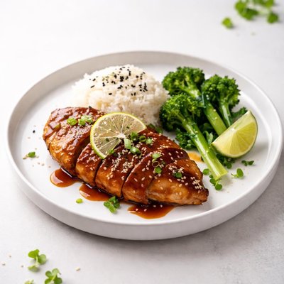 Image of Ginger Lime Teriyaki Glazed Chicken