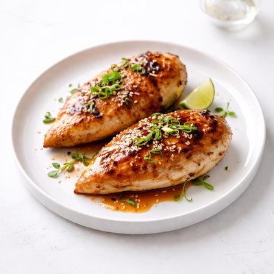 Image of Ginger Me Up Chicken Low Fat Honey Ginger Chicken Breasts