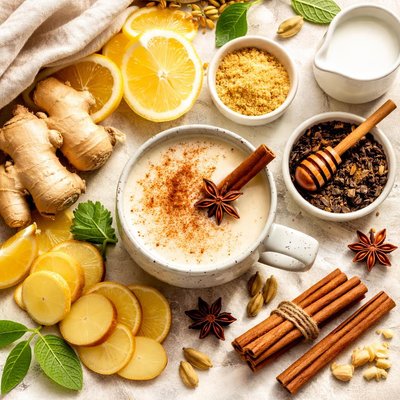 Image of Ginger Milk Tea