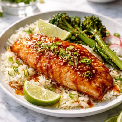 Image of Ginger Miso Glazed Tilapia