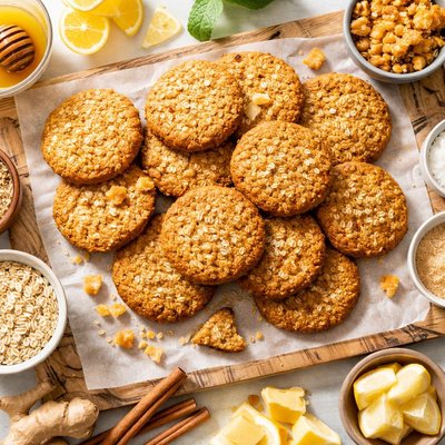 Image of Ginger Oatcakes