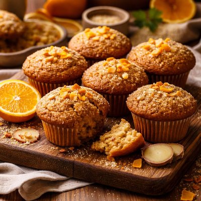 Image of Ginger Orange Muffins