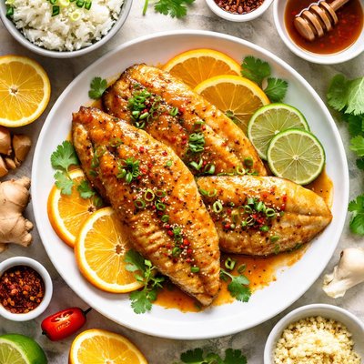 Image of Ginger Orange Tilapia