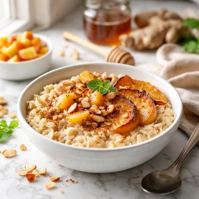 Image of Ginger Peach Oatmeal