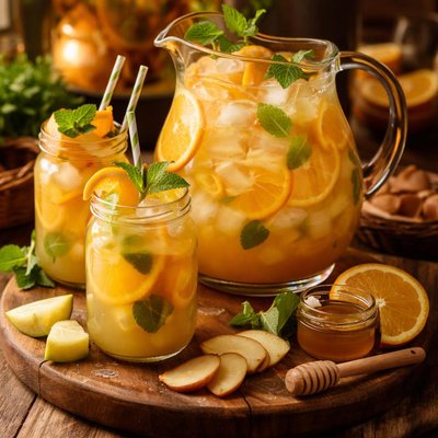 Image of Ginger Pineapple and Orange Punch