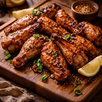 Image of Ginger Ribs or Chicken Legs Wings