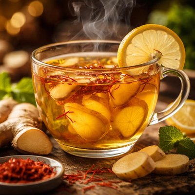 Image of Ginger Saffron Tea