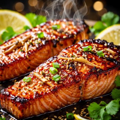 Image of Ginger Salmon Steaks