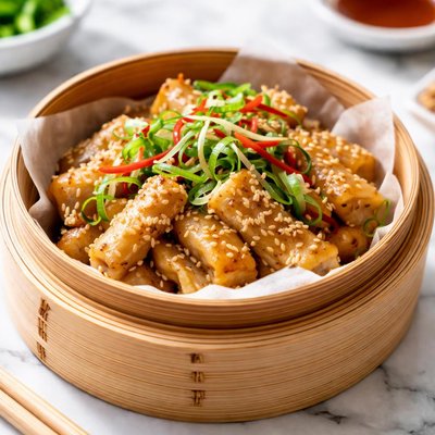 Image of Ginger Scallion Tripe Dim Sum Style