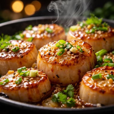 Image of Ginger Scallops