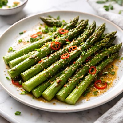 Image of Ginger Sesame Asparagus