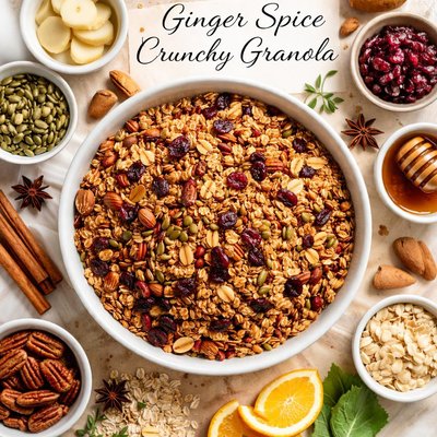 Image of Ginger Spice Crunchy Granola