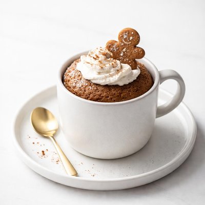 Image of Gingerbread Cake in a Mug