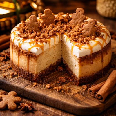Image of Gingerbread Cheesecake