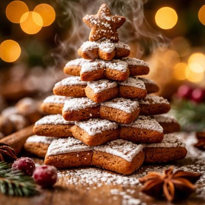 Image of Gingerbread Christmas Tree