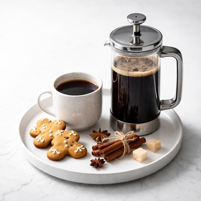 Image of Gingerbread Coffee Press Pot