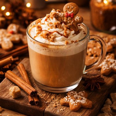 Image of Gingerbread Cookie Latte