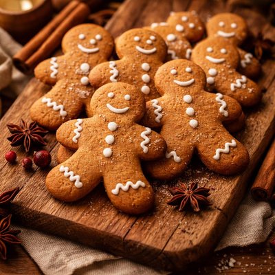 Image of Gingerbread Men Gluten and Casein Free