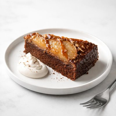 Image of Gingerbread Pear Upside Down Cake