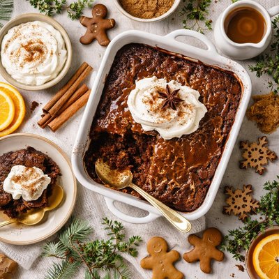 Image of Gingerbread Pudding Cake
