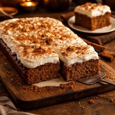 Image of Gingerbread Tres Leches Cake