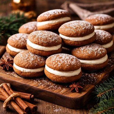 Image of Gingerbread Whoopie Pies