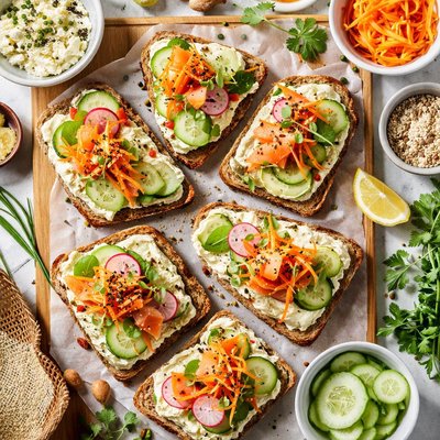 Image of Gingered Cream Cheese Sandwiches
