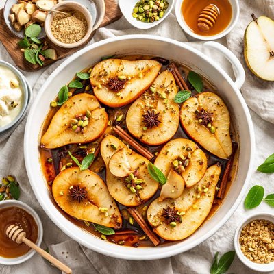 Image of Gingered Pears