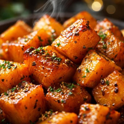 Image of Gingered Roast Butternut Squash