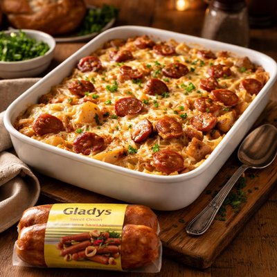 Image of Gladys Sweet Onion Sausage Casserole