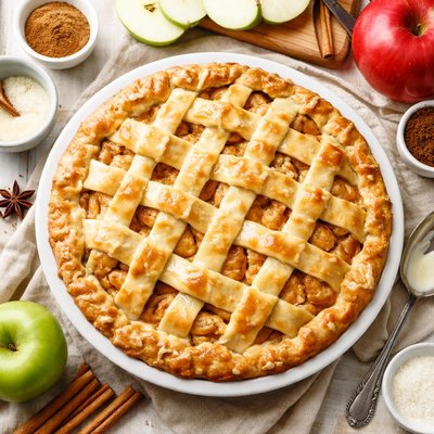 Image of Glazed Apple Pie