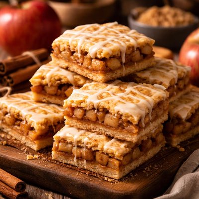 Image of Glazed Apple Pie Bars