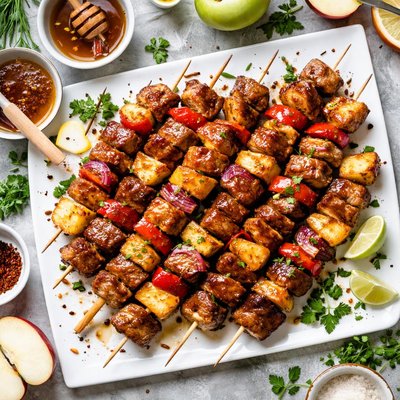 Image of Glazed Apple Pork Kabobs