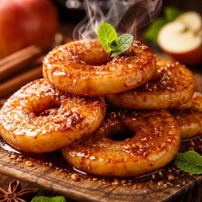 Image of Glazed Apple Rings
