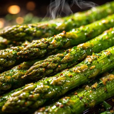 Image of Glazed Asparagus
