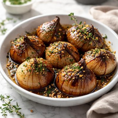 Image of Glazed Baked Onions