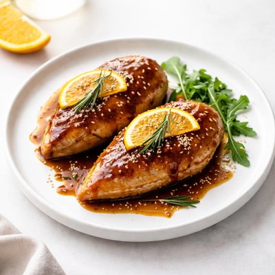 Image of Glazed Balsamic Orange Chicken