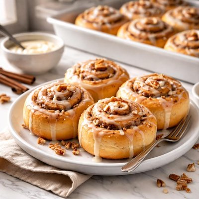 Image of Glazed Cinnamon Rolls