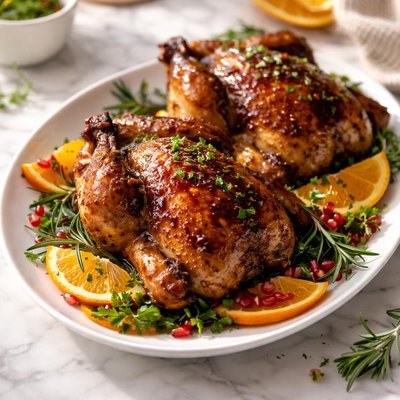 Image of Glazed Cornish Game Hens