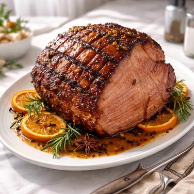 Image of Glazed Grilled Ham