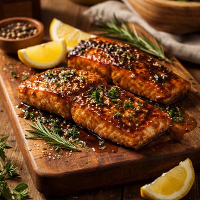 Image of Glazed Grilled Salmon