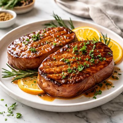 Image of Glazed Ham Steaks