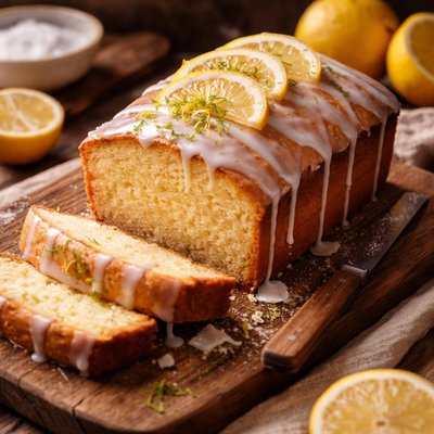 Image of Glazed Lemon Cake