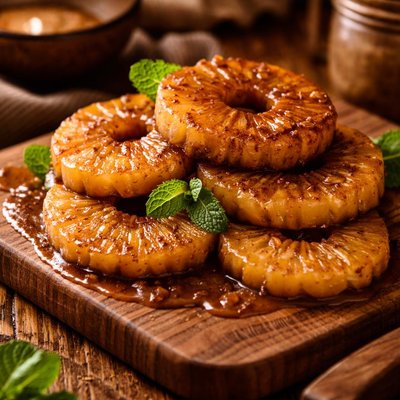 Image of Glazed Pineapples