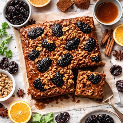 Image of Glazed Prune Cake